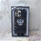 Задняя крышка Iphone 15 Pro RMO под карбон с MagSafe, герб РФ, черная