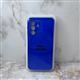 Силиконовый чехол INFINIX HOT 60i Silicone case High-end TPU Case, soft-touch без лого, бархат внутри, в блистере, ярко-синий