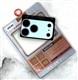 Защитное стекло на камеру Camera Lens Iphone 17 Pro Full Lens Coverage, AR+AF металлическое, голубое