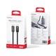 USB кабель Earldom EC-223 C-C Type-C - Type-C, 100W, с LED индикатором