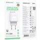 Сетевое зарядное устройство BOROFONE BA99A Breeze 1xUSB-C, 20W, белый
