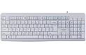 Клавиатура проводная Acer OKW500 белый USB Multimedia (ZL.KBDEE.01S) кабель 1.8м