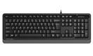 Клавиатура проводная A4TECH Fstyler FKS10 USB, черная/серая (1/20)