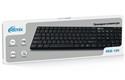 Клавиатура проводная RITMIX RKB-109, черная, клавиш 108, кабель - USB 1,5 м (1/20)