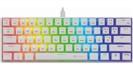 Клавиатура беспроводная Оклик K763W механическая белый USB BT/Radio Multimedia for gamer LED (1920562)