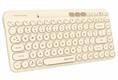 Клавиатура беспроводная A4TECH Fstyler FBK36C AS бежевый USB BT/Radio slim Multimedia (FBK36C AS)(1/20)