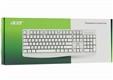 Клавиатура проводная ACER OKW301 белый USB (ZL.KBDCC.01B) (1/20)