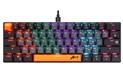 Клавиатура проводная механическая игровая DEFENDER Apex GK-002 RU, 3цв/серый, RGB подсветка, 61кл, крас.св (1/18)