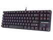 Клавиатура проводная механическая игровая DEFENDER Mechanoid GK-581 RU, 87кн, SNK корич, черная (1/20)