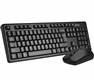 Комплект беспроводной Клавиатура+Мышь A4TECH 3330N, USB Multimedia, клав:черная мышь:черная (1/10)