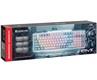 Клавиатура проводная механическая игровая DEFENDER Hawk GK-418 RU,бел,радужн,97кн,крас.свитч (1/20)