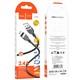 Кабель HOCO X109 Energy USB - Lightning, 2.4А, 3 м, черный