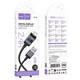 Кабель HOCO X118 Generous USB - Lightning, 2.4А, 1 м, черный