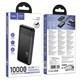 Аккумулятор внешний Hoco J159 Essence 22.5W+PD20W, 10000 мАч, черный
