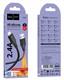 Кабель USB HOCO X124 Bien USB - Lightning, 2.4А, 1 м, черный