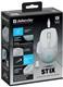 Беспроводная игровая мышь DEFENDER Stix GM-009 бесшумная, 7кнопок, RGB подсветка, сенсор 3200dpi, аккум. 500мАч, белый (1/60)