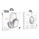 Беспроводные наушники накладные HOCO W55 Pleasing, Bluetooth, серебристый