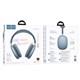Беспроводные наушники накладные HOCO W65 Plus Happy, Bluetooth, синий