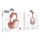 Беспроводные наушники накладные HOCO W55 Pleasing, Bluetooth, розовый