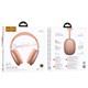 Беспроводные наушники накладные HOCO W65 Happy, Bluetooth, оранжевый