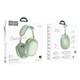 Беспроводные наушники накладные HOCO W55 Pleasing, Bluetooth, зеленый