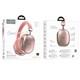 Беспроводные наушники накладные HOCO W35 Max Joy, Bluetooth, розовый