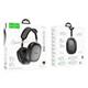 Беспроводные наушники накладные HOCO W55 Plus, Bluetooth, серый металлик