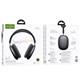 Беспроводные наушники накладные HOCO W65 Happy, Bluetooth, серый металлик