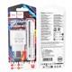Сетевое зарядное устройство HOCO C109A Fighter 1xUSB с Кабелем USB - Type-C, 2.1A, 10.5W, белый