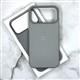 Задняя крышка Iphone 18 Pro Max Leather Case с поддержкой MagSafe, Camera control, с анимацией, серая