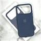Задняя крышка Iphone 18 Pro Max Leather Case с поддержкой MagSafe, Camera control, с анимацией, синяя