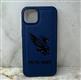 Задняя крышка Iphone 16 Pro IRON MAN под кожу с Орлом, в тех. паке., синяя