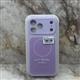 Силиконовый чехол Iphone 17 Air Silicone Case с MagSafe, защита камеры, в блистере, сиреневый 8290160476