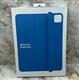 Чехол-книга SMART FOLIO для планшета Ipad Air 11 2024, с лого, силиконовый, бархат внутри, голубой