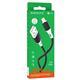 Кабель USB - Lightning Borofone BX79 1M, silicone, 2.4A, черный