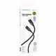 Кабель USB - Type-C Borofone BX106 1M, ПВХ, 3A, черный