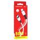 Кабель Type-C - Type-C Borofone BX79 1M, silicone, 3A, белый