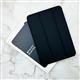 Чехол-книга SMART FOLIO для планшета Ipad Pro 11 2024, с лого, силиконовый, бархат внутри, черный