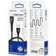 Кабель USB - Lightning Borofone BX98 1M, 2.4A, черный