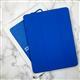 Чехол-книга SMART FOLIO для планшета Ipad Pro 13 2024, с лого, силиконовый, бархат внутри, голубой