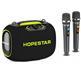 Колонка портативная Hopestar Party Box беспроводная, 120W, TWS, 2 микрофона, черная
