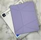 Чехол-книга WiWU Transformers Case для планшета Ipad Pro 11 2024 силиконовый, крышка-подставка, фиолетовая