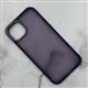 Задняя крышка Iphone 15 Pro прозрачно-матовая, фиолетовая