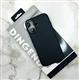 Задняя крышка Iphone 16 Pro DINGEND под карбон с MagSafe, металлическая оконтовка камеры, черная