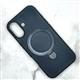 Задняя крышка Iphone 16 Revole Mix&Ring матовая, MagSafe-подставка, в тех.паке., черная