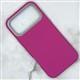 Задняя крышка Iphone 17 Air VICTORIA под кожу, металлическая оконтовка камеры, бархат внутри, в тех.паке., фуксия