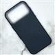 Задняя крышка Iphone 17 Air VICTORIA под кожу, металлическая оконтовка камеры, бархат внутри, в тех.паке., черная