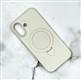 Задняя крышка Iphone 16 Pro Max Revole Mix&Ring матовая, MagSafe-подставка, в тех.паке., белая