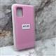 Силиконовый чехол Samsung Galaxy S8 Plus silicone case T бархат внутри, без логотипа, розовый