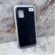 Силиконовый чехол Huawei Nova 11i silicone case T бархат внутри, без логотипа, черный